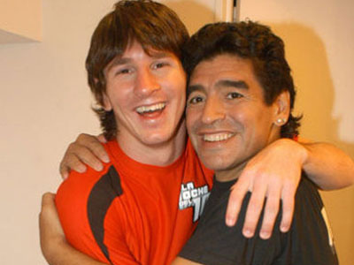 Περιμένει πολλά απο τον Messi ο Maradona
