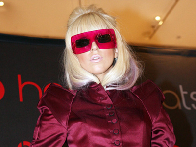 Hi-tech … Lady Gaga
