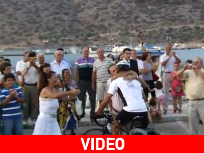 Ομογενής διένυσε τρεις ηπείρους μεταφέροντας το μήνυμα της ελπίδας! Ομογενής διένυσε τρεις ηπείρους μεταφέροντας το μήνυμα της ελπίδας!