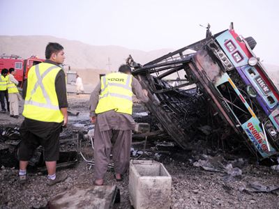 Πολύνεκρη επιδρομή αεροσκάφους στο Πακιστάν