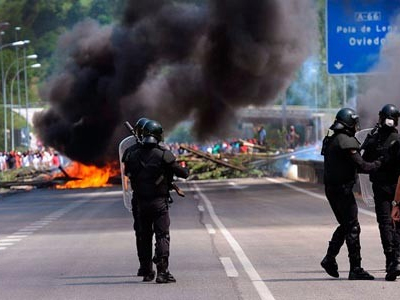 Επ’ αόριστον θα συνεχισθεί η απεργία των Ισπανών ανθρακωρύχων