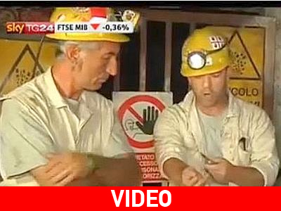 Ανθρακωρύχος έκοψε τις φλέβες του on camera