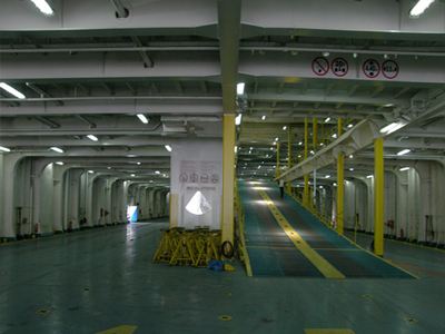 Τον παρέσυρε με το αυτοκίνητο στο γκαράζ του πλοίου