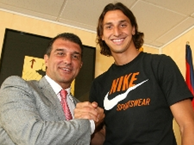 55.000 φίλοι της Barcelona στην παρουσίαση του Zlatan Ibrahimovic