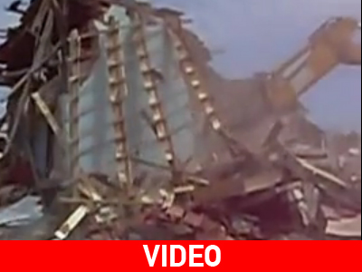 Δείτε καρέ-καρέ κατεδαφίσεις αυθαιρέτων στην Ηλεία