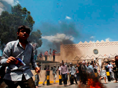 Ανάπτυξη αμερικανικών δυνάμεων μετά τις ταραχές στη Μ. Ανατολή