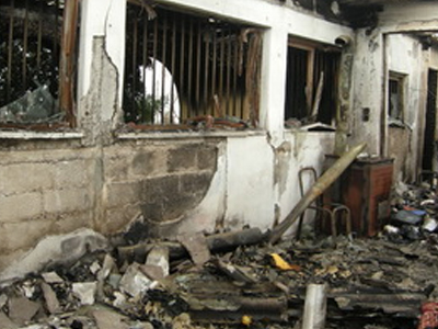 Κάηκαν σπίτια στη Ζαχάρω