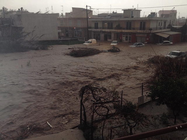 Εικόνες καταστροφής