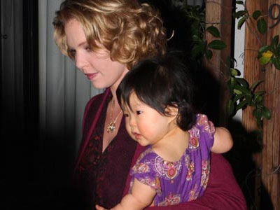 Η Katherine Heigl γιορτάζει…