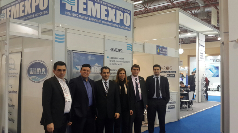 Η ΗΕΜΕΧΡΟ ΣΤΗΝ ΔΙΕΘΝΗ ΝΑΥΤΙΛΙΑΚΗ ΕΚΘΕΣΗ EUROPORT ISTANBUL 2015