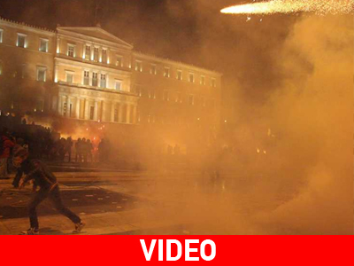 Αυτόπτες μάρτυρες κατέγραψαν σε βίντεο τα επεισόδια της Κυριακής