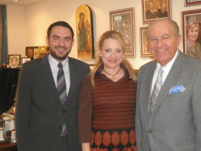 Στον Πρόεδρο της Ελληνοαμ/κής Ένωσης η «Ασκληπιός»