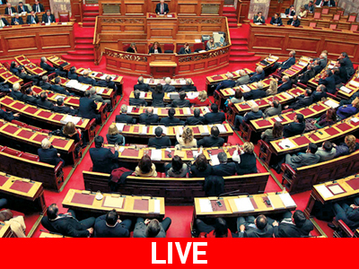 Σε εξέλιξη η συζήτηση επί του πολυνομοσχεδίου