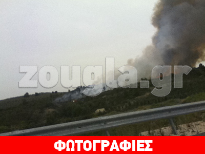 Πυρκαγιά στο Σπαθοβούνι Κορινθίας