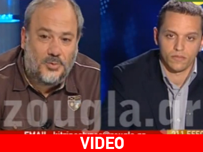 Κασιδιάρης-Ρουμελιώτης και στο βάθος… Μιχαλολιάκος