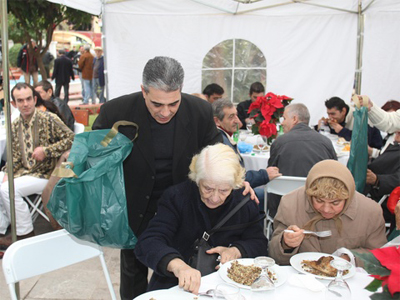Δωρεά Γ. Αγγελοπούλου στο Ίδρυμα Αστέγων του Δήμου Αθηναίων
