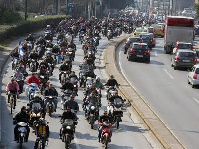 Στους δρόμους και πάλι οι Αγανακτισμένοι Μοτοσικλετιστές