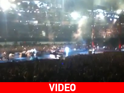 Δύο τεχνικοί τραυματίστηκαν κατά τη διάρκεια συναυλίας των Metallica