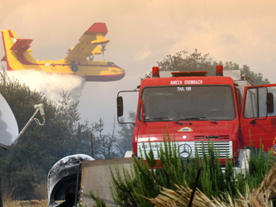 Έσβησε η φωτιά κοντά στα διυλιστήρια