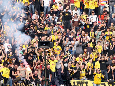 Οπαδοί… με πολεμοφόδια