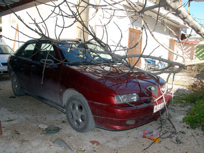 Ισχυρός ανεμοστρόβιλος στην Ρόδο