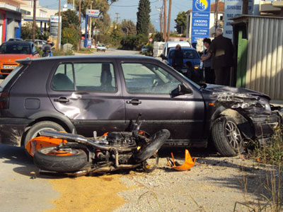 Έκθεση για τα τροχαία στην Ζάκυνθο