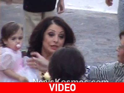 Η Calliope βάπτισε τα παιδιά της στην Πάτμο