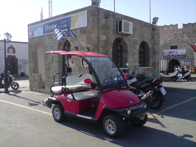 Αμαξίδιο στην υπηρεσία τουριστών με ειδικές ανάγκες