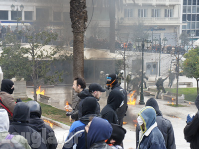 Και ο ρεπόρτερ της zougla.gr μεταξύ των τραυματιών