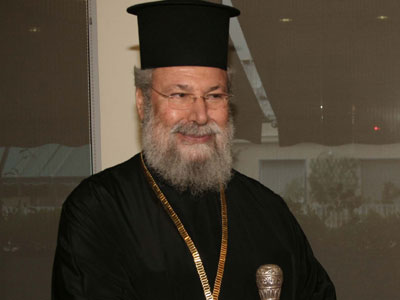 Επίσκεψη του Αρχιεπισκόπου Κύπρου στην Ηλεία