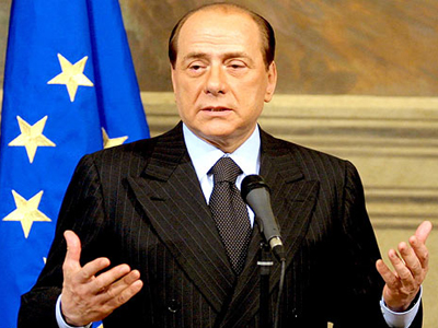 Ο Μπερλουσκόνι αρνείται τη «δύση» του Σαρκοζί