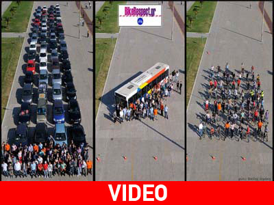 Πόσο χώρο καταλαμβάνετε εσείς και το Ι.Χ. σας;