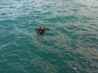 Βρήκε βλήμα ενός μέτρου