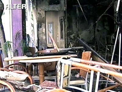 Κάηκε καφετέρια στον Κολωνό