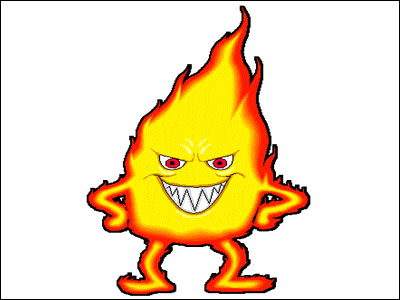 Πήραν φωτιά την ώρα του Σκυλλάκου!