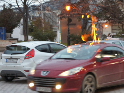 Έβαλαν στόχο τη μοτοσικλέτα