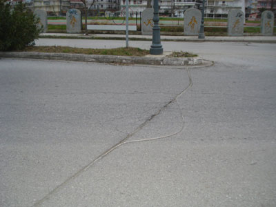 Εκτεθειμένο καλώδιο