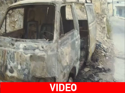 Κάηκαν Ι.Χ. και μοτοποδήλατα