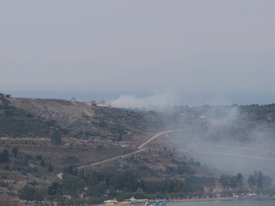 Έπιασε ξανά φωτιά η χωματερή του Ναυπλίου