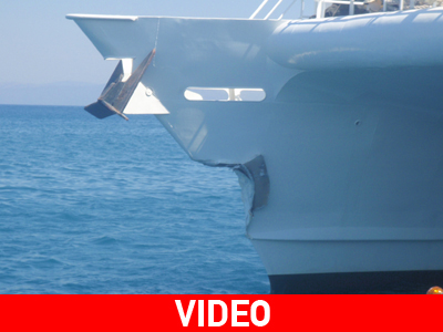 Πρόσκρουση τουρκικού καταμαράν στο λιμάνι της Κω – Πέντε σοβαρά τραυματισμένοι