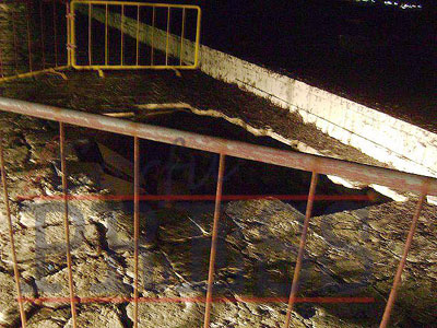 Κατέρρευσε τοιχίο όρμου στην Κέρκυρα