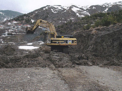 Σε εξέλιξη κατολισθήσεις στα Γιάννενα