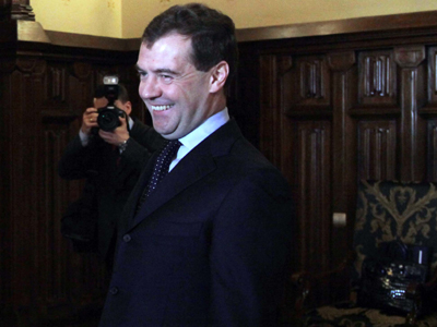 Στην Κύπρο απόψε ο Μεντβέντεφ