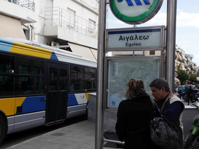 Άνοιξε ο σταθμός του Μετρό στο Αιγάλεω