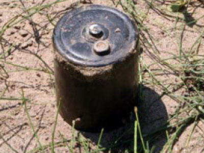 Ξεχασμένη νάρκη σε χωριό της Κορίνθου