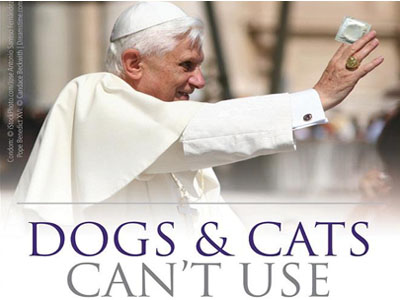 Ο πάπας, η PETA και τα προφυλακτικά