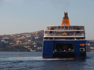 Δεν έδεσε στο λιμάνι της Λήμνου