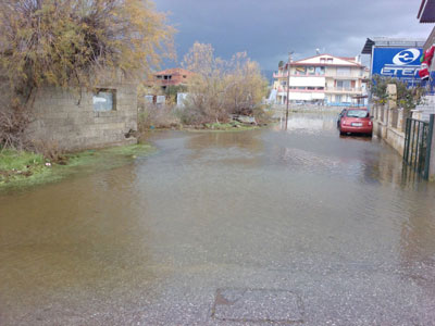 Πλημμύρες και στην Αμφιλοχία