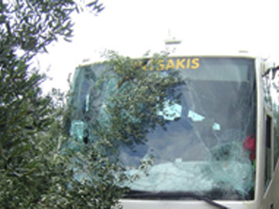 Πέθανε πάνω στο τιμόνι του λεωφορείου