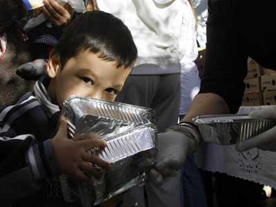 Ανοιχτή η φοιτητική λέσχη του Α.Π.Θ. για γεύμα σε άπορους